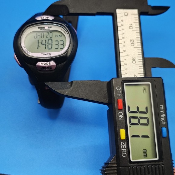 Vintage 1998‎ Timex Iron Man Triathlon Indiglo 38mm Womens Quartz sport Watch main image 6